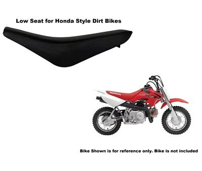 Low Gripper Seat Assembly Stock Height for Honda XR50 CRF50F CRF50 CRF 50 50F - Image 1 of 4