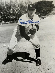 don larsen autograph 8x10 - Bild 1 von 3