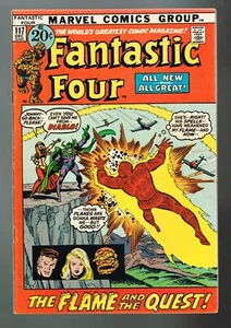 FANTASTIC FOUR #117 ..BUSCEMA/SINNOTT/ROMITA 1971 FINE+/ VF- - Picture 1 of 5