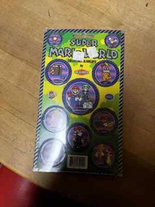 1993 Super Mario World Sealed Slamcaps 1993 SlamCo Nintendo - Picture 1 of 2