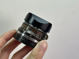 Paraluce in lega di alluminio metallo per Leica Summicron 35 mm F2 V1 - Foto 1 di 3