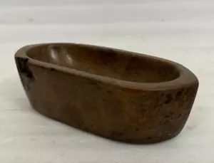 Antique Old Rare Hand Carved Marble Stone Herb Grinding Pot Kharal Mortar - Picture 1 of 11
