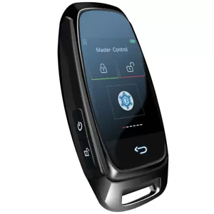 Car Smart Remote Key Digital Touch Screen Display One-button Start Waterproof - Picture 1 of 14