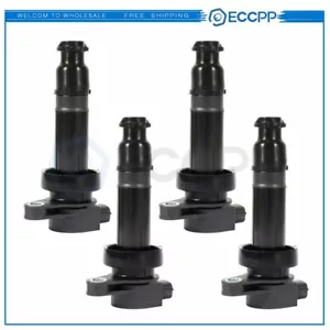 Set of 4 New Ignition Coils for KIA SOUL 2010-2011 I4 1.6L 2.0L UF636 273012B010 - Picture 1 of 12