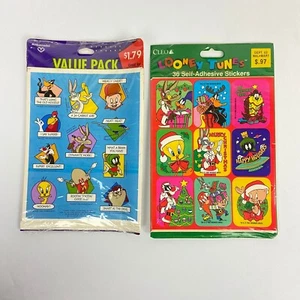 Lot Vintage Hallmark Ambassador Cleo Stickers Looney Tunes - Picture 1 of 4