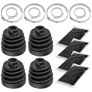 2 Rear Axle Inner And Outer CV Boot Kits for Polaris Sportsman 500 4X4 HO 99-05 - Picture 1 of 7