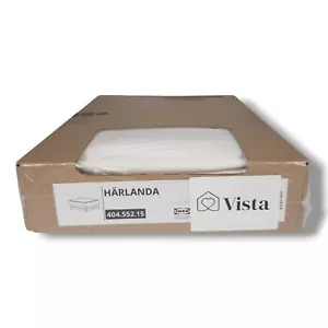HARLANDA Cover for Footstool Ottoman with Storage | 404.552.15 Inseros White - Picture 1 of 1
