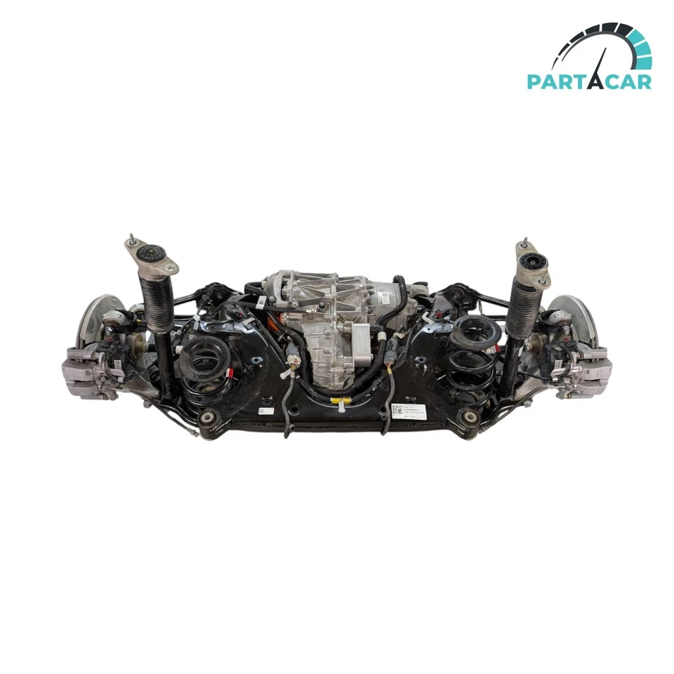 2020 2021 2022 2023 Tesla Model 3 Rear Drive Unit Motor with Suspension OEM 18K! - Image 1 of 4