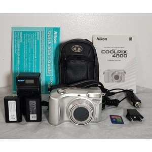 Cámara digital Nikon Coolpix 4800 ED probada 4 MP 8,3X zoom con accesorios   - Imagen 1 de 12