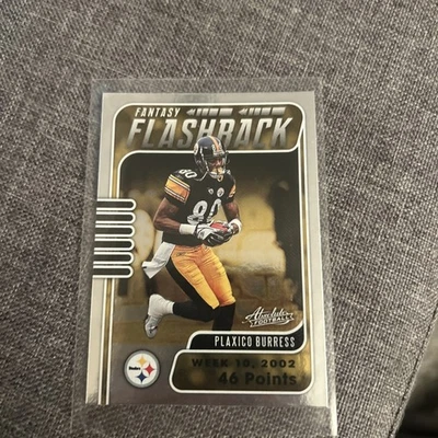 2020 Panini Absolute Fantasy Flashback Plaxico Burress #FF-PB - Image 1 of 4