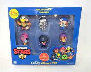 RARE NEW SEALED BRAWL STARS S1 FIGURES - 8 PACK DELUXE BOX P.M.I. Kids World - Picture 1 of 2