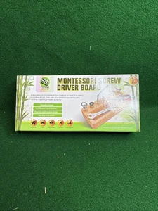 Montessori Schraubendreher Brett Set - Holz Vorbau Spielzeug für 3+ Jahre - Bild 1 von 5