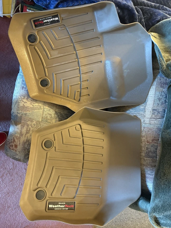 Alfombrillas Weather Tech para Volvo Xc 60 SUV 2013 beige asiento delantero y trasero Foto 1 de 4