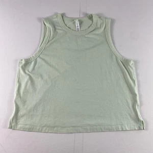 Lululemon Tank Top Womens 12 Light Green Sleeveless Relaxed Fit Summer LW1DGZS - Picture 1 of 10