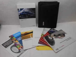 2018 Audi A5 Owners Manual W/ Leather Case GS0334 - Picture 1 of 6