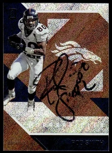 Rod Smith Signed Auto Autographed Card 2016 Panini Unparalleled #30 Broncos - Picture 1 of 2