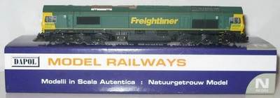 Dapol N Gauge ND-127 Freightliner Class 66 66527 Don Raider UNPOWERED DUMMY DCCR - Image 1 of 4