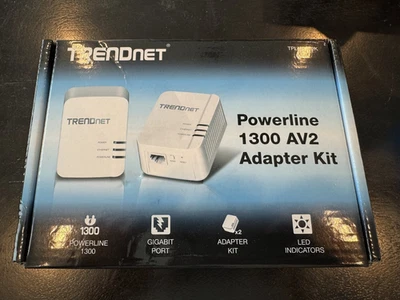 Trendnet Powerline 1300 Av2 Adapter Kit - Image 1 of 3