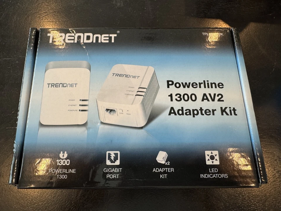 Trendnet Powerline 1300 Av2 Adapter Kit - Image 1 of 3