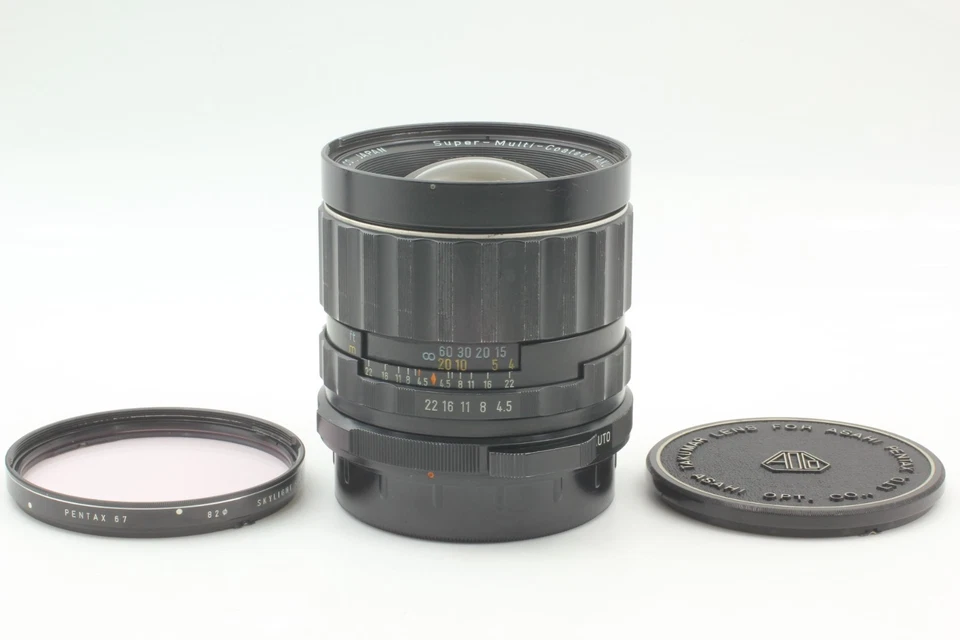 【Excellent+5】 Pentax SMC Takumar 6x7 75mm f / 4.5 Lens From JAPAN #21031406 - Image 1 of 4