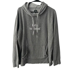 LIFE’S GOOD Gray Hoodie Women’s Sz XXL - Picture 1 of 6