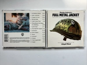 Full Metal Jacket (Original Soundtrack) by Various (CD, 1990) Like New Condition - Imagen 1 de 2