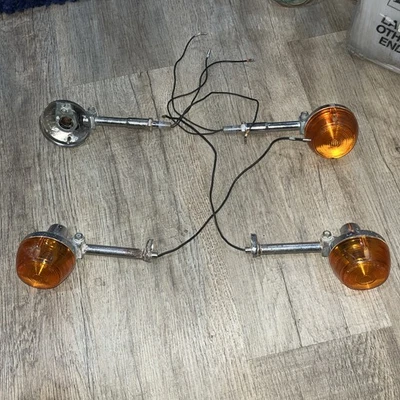 honda cb360 oem front rear left right turn signals all have been tested and work - Image 1 of 4