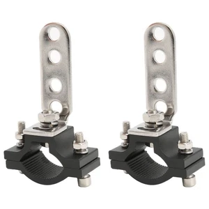 ˘LED Light Bar Brackets 1.2in Bull Bar Tube Work Lamp Mounting Clamp For - Picture 1 of 12