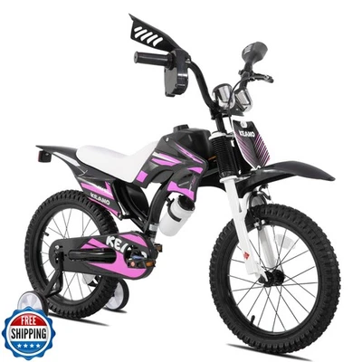 Bicicleta para niños estilo motocross KEANO para niños niñas edades 4-7 años, 16 Foto 1 de 4
