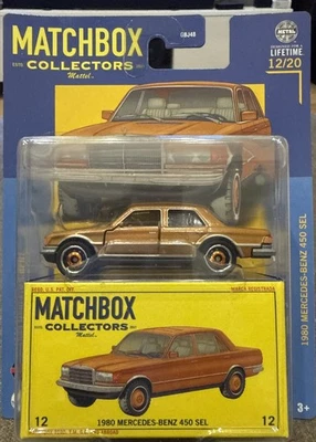 New MATCHBOX Collectors 1980 Mercedes-Benz 450 SEL - Image 1 of 2