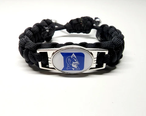 Duke Blue Devils Adjustable Charm Bracelet Fan Apparel & Souvenir College NCAA Cover