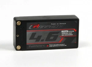 Turnigy Graphene 4600mAh 2S2P 90C Hardcase Lipo Shorty Pack (ROAR APPROVED) - Picture 1 of 2