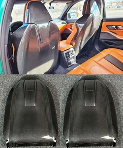 Full Real Carbon Fiber Seat Shells Seat Cover 4Pcs for BMW G80 G81 M3 2021UP - Bild 1 von 14