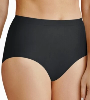 BALI Comfort Revolution Easylite Seamless Black Brief Panty Womens Sz M L XL 2X - Image 1 of 4