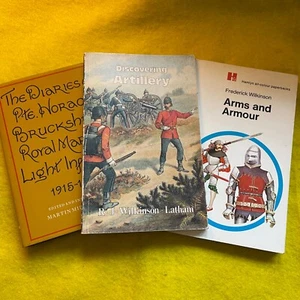 War and Military History Book Bundle | Arms And Armor, Discovering Artillery... - Picture 1 of 19