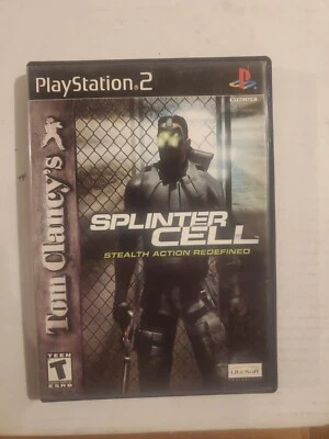 Tom Clancy's Splinter Cell (Sony PlayStation 2, 2003) booklet included rated tn - Image 1 of 4