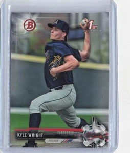 2017 Bowman Draft #BD-120 Kyle Wright - Bild 1 von 2
