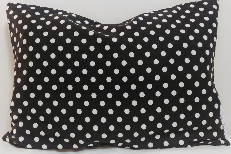 Almohada Almohada de Lunares Hecha a Mano Funda de Almohada, Lunares, 12" x 16", Decorativa  Foto 1 de 3