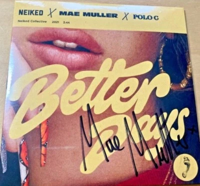 RARE Mae Muller SIGNED Better Days CD single - NEW and Sealed 2023 Eurovision UK - Image 1 of 2