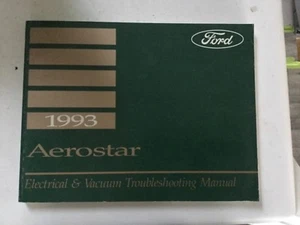 1993 Aerostar Electrical & Vacuum Troubleshooting Manual - Picture 1 of 3