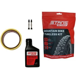 Stans NoTubes Tubeless Kit Mountain Bike 30mm Tape 44mm Valve - Picture 1 of 1