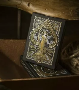 Theory11 Tycoon Black Edition Playing Cards Poker Chamber Magic NEW - Picture 1 of 9
