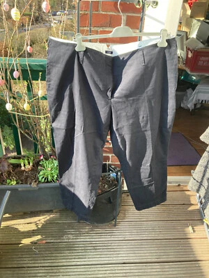 Land's End Chino schwarz Gr 58 Baumwolle  knöchellang neu und ungetragen - Bild 1 von 4
