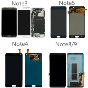 For Samsung Note 8 9 5 4 3 N920 N910 N950 N9600 LCD Touch Screen Digitizer Lot - Picture 1 of 11