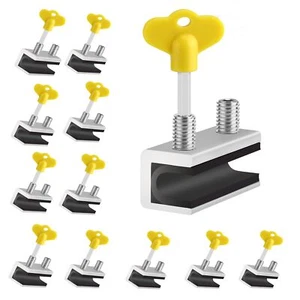 Window Locks Security 12 Sets Double Sliding Window Locks With Key Window Stoppe - Picture 1 of 7