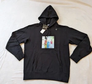 Nwt Jean Michel Basquiat x Uniqlo Warner Bros Hoodie Batman & Robin Mens L Lg - Picture 1 of 17