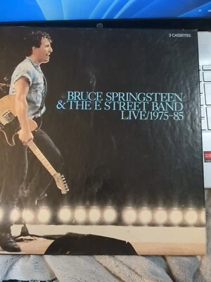 Bruce Springsteen & the E Street Band Live 1975-85 3 Cassette Box Set. READ - Image 1 of 4