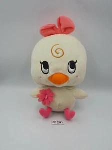 Muñeco de juguete de peluche de 7" Nissin C1201 amarillo pollo ramen HIYOKO-CHAN Japón - Imagen 1 de 7