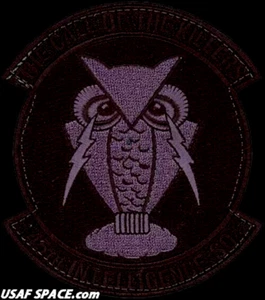 USAF 45TH INTELLIGENCE SQ - Joint Base Langley-Eustis, VA- ORIGINAL BLACK PATCH - Picture 1 of 2
