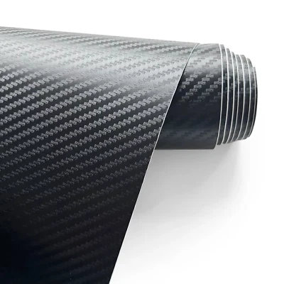 Pellicola ADESIVA CARBONIO 4D RACING CARTA CARBON CAR WRAPPING auto moto